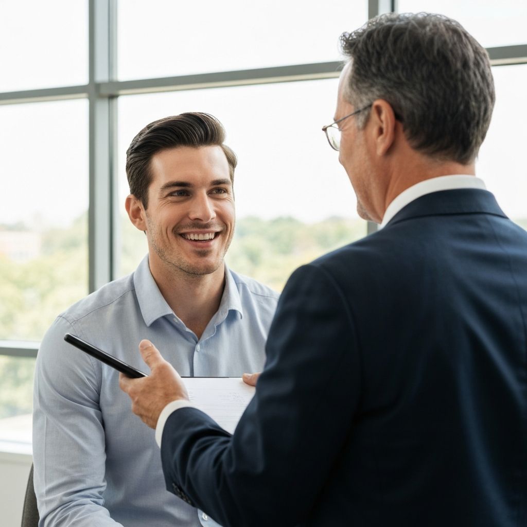 Career coaching session